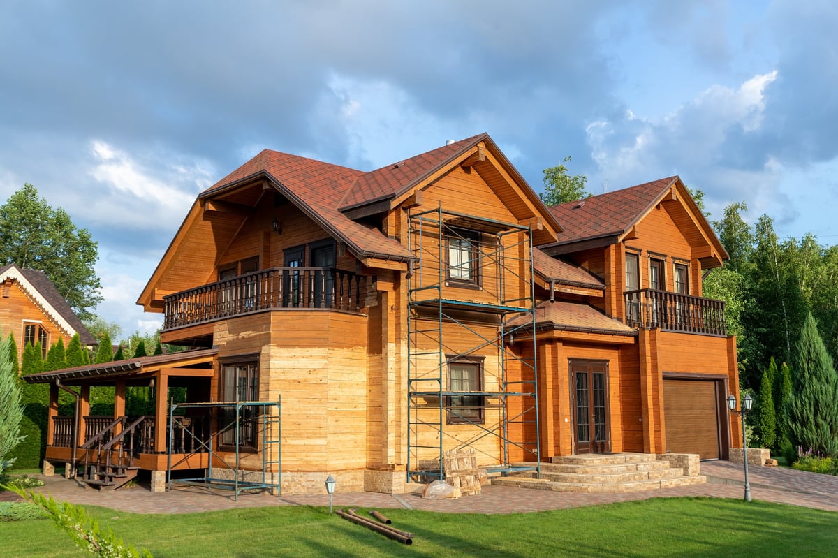 Home addition project in Lake Forest, IL by Century Kitchens & Bath with exterior renovation and expansion
