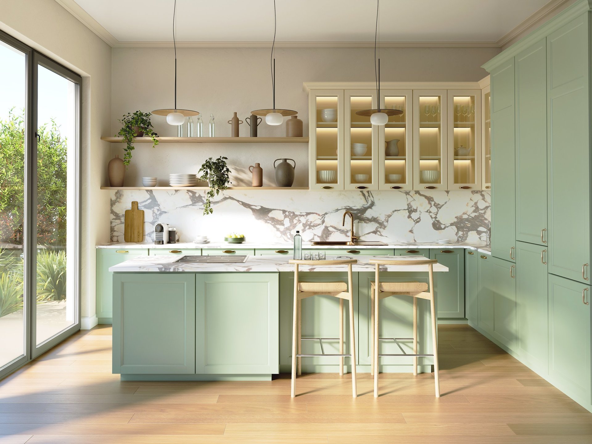 Custom kitchen and home remodel in Lake Bluff, IL by Century Kitchens & Bath
