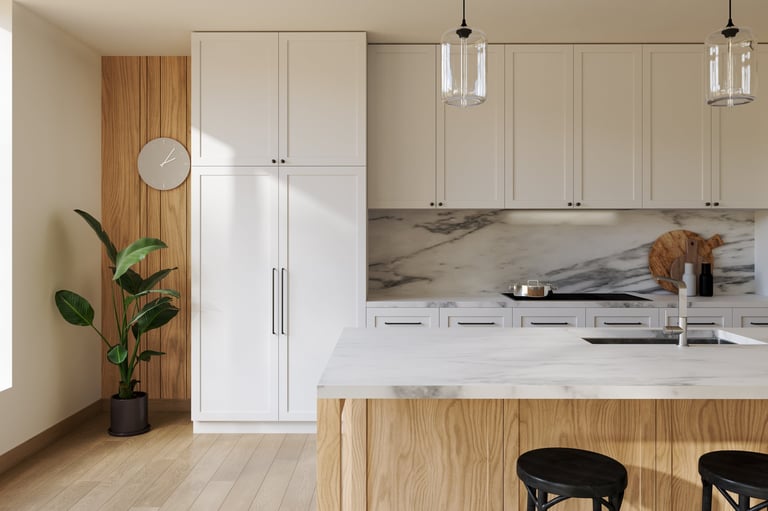 Lake Forest kitchen remodel showroom display by Century Kitchens & Bath
